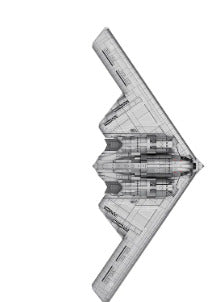 CombatBrix "Nightfall Stealth Bomber" | 2063PCS