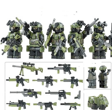 Elite Special Ops Minifigure Collection | 5PCS